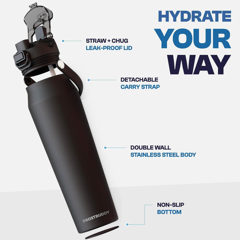 Bottle 24oz Ash